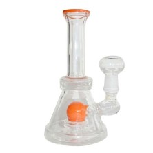Bong BHO Cristal Percolator Orange 18mm